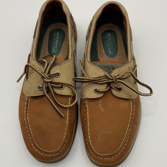 Sperry Other - Sperry Topsider Tan Boat Shoes - Size: 9 1/2 M